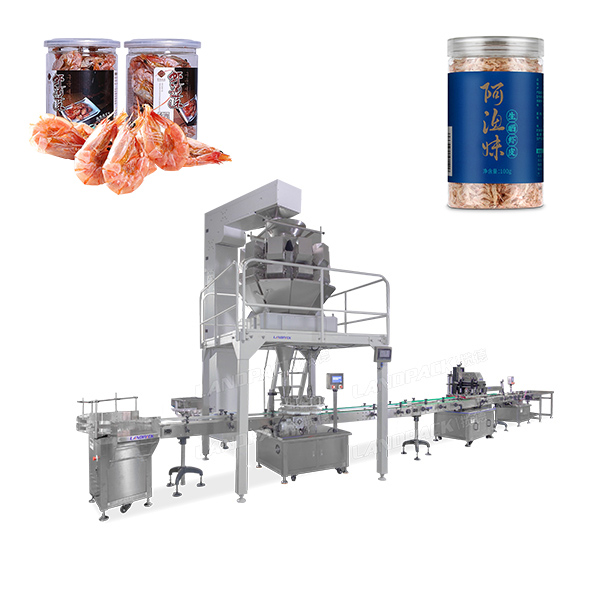 蝦米灌裝機(jī)生產(chǎn)線