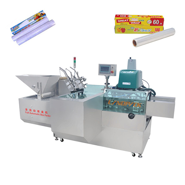 保鮮膜盒裝包裝機(jī)械設(shè)備